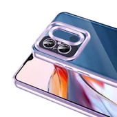 Xiaomi Redmi 12C Uyumlu  Uyumlu Kılıf Kamera Korumalı Logo Gösteren Omega Kapak thumbnail 5