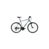 Bisan Trx 8100 Cıty Erkek Şehir Bisikleti 52Cm V 28 Jant 21 Vites Açık Metal Gri Yeşil Beyaz - 28 - 1