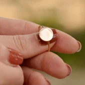 14k Altın Sade Yüzük thumbnail 3