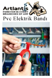 Siyah Elektrik Bandı 10 Adet Pvc İzolo Bant Elektrikçi Bandı Su Geçirmez Isıya Dayanıklı Yalıtım Bandı - 3