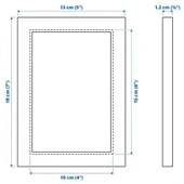 IKEA FISKBO 10x15 Cm Fotoğraf Resim Çerçevesi Siyah Çerçeve - 4