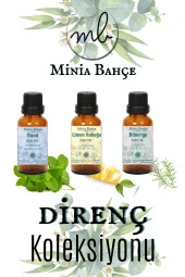 Nane Yağı 10ml, Limon Kabuğu Yağı 10ml, Biberiye Yağı 10ml - 1