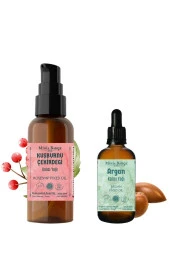 Kuşburnu Çekirdeği Yağı 100ml, Argan Yağı 30ml - 1