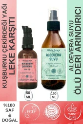 100ml Kuşburnu Çekirdeği Yağı , Organik Aloevera Suyu 150ml - 1