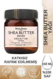 150ml Soğuk Sıkım Shea Butter (KARİTE) Yağı , %100 Doğal & Saf - 1