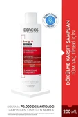 Vichy Dercos Energy Saç Dökülmesine Karşı Güçlendirici & Hacim Veren Şampuan 200 ml - 1
