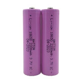 Watton 18650 2200mAh 2Li Şarjlı Fener Pili Li-ion 3.7V 1C Premium - 1