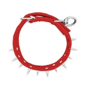 Dokuma Çivili Köpek Boyun Tasması - 5*80 cm - Kırmızı thumbnail 5