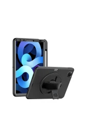 Qpen iPad Pro 11 inç (2021)  Uyumlu Hand Strap Tablet Kılıfı thumbnail 1