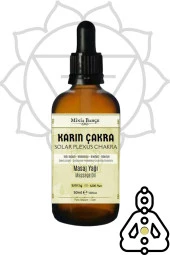 Karın Çakra Masaj Yağı, Solar Plexus Chakra, 30ml, %100 Saf - 1