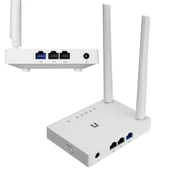 NETIS W1 300MBPS 2.4GHZ 1*WAN+2*LAN 2*5DBI ANTEN AP+REPEATER+WISP SMART KABLOSUZ ROUTER - 1