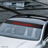 Mitsubishi Outlander İçin Oto Ön Cam Karbon Sticker 100 x 20 cm - 2