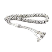 1000 Ayar Gümüş El Örmesi Trabzon Kazaziye Bilek Boy Tesbih thumbnail 1