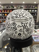 KASK SHIRO SH-62 KİOTO ÇENESİZ DOODLE - 3