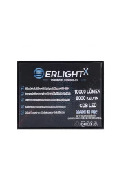 NiCe Shop H7 Erlight X Plus Led Xenon Uzun Kısa Beyaz - Yeni Nesi İnce 10000 Lümen Şimşek Etkili 6000k - 3