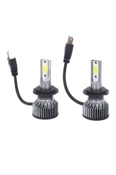 NiCe Shop H7 Erlight X Plus Led Xenon Uzun Kısa Beyaz - Yeni Nesi İnce 10000 Lümen Şimşek Etkili 6000k - 2