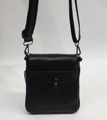 Küçük Boy Kapaklı Deri El Çantası thumbnail 3