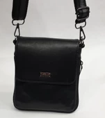 Küçük Boy Kapaklı Deri El Çantası thumbnail 11