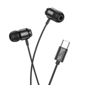 Polham HC Type C Kablolu Mikrofonlu Kulaklık, HİFİ Ses, HD Mikrofonlu Type C Kulaklık, Silikon Uçlu Kulakiçi Kulaklık - 1
