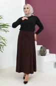 BÜYÜK BEDEN SANDY ÇIMALI ETEK - 8