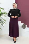 BÜYÜK BEDEN SANDY ÇIMALI ETEK - 11