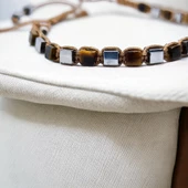 Doğal Taşlı Unisex Kadın/Erkek Bileklik thumbnail 2