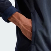 Adidas IR8205 Small Logo Tricot Track Suit Erkek Siyah Eşofman Takımı - 5