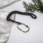 ATEŞ KEHRİBAR Taşlı Tespih - 1