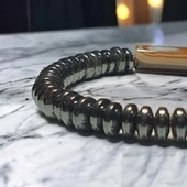 Doğal Taşlı Unisex Kadın/Erkek Esnek Bileklik thumbnail 3