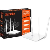 Tenda F3 4 Port Wifi-N 300Mbps Router thumbnail 3