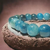 Doğal Taşlı Unisex Kadın/Erkek Esnek Bileklik thumbnail 4