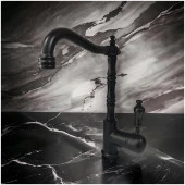 Venezia Retro Serisi Siyah Mutfak Evye Bataryası - 4