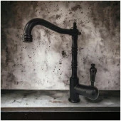 Venezia Retro Serisi Siyah Mutfak Evye Bataryası - 6