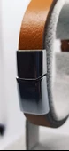 Çelik Klipsli Erkek Deri Bileklik thumbnail 4