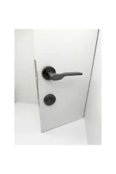 Petra Mat Skoç Füme Rozetli Oda Kapı Kolu 5 Takım thumbnail 3