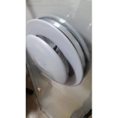 Temmenfez Isıcam Çift Cam Doğal Gaz Menfezi Açılır Kapanır Soğuk,Ses,Rüzgar Girmez RENK GRİ .Alüminyum Özel Sıvama Delik Çapı 160 mm - 1