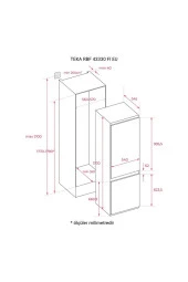 Teka RBF 43330 FI EU Ankastre Buzdolabı thumbnail 2
