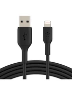 Belkin CAA001 BoostCharge Lightning ten USB-A ya Kablo - Siyah - 1