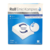 Roll Emici Gaz Kompres 7.5 x 7.5 cm 25 Adet - 1