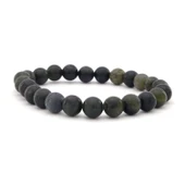 Serpantin Doğal Taş Erkek Bileklik EBLK-471 thumbnail 1