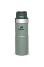 STANLEY Klasik Trigger Action 0,35 Litre Çelik Termos Bardak - Yeşil - 1