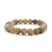 Labradorit Doğal Taş Erkek Bileklik EBLK-491 thumbnail 1