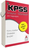 Delta Kültür KPSS Anayasa-Vatandaşlık Strateji Kartları - 1