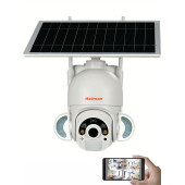 Heiman HM-840 4g Sim Kartlı Güneş Enerjili (Solar) 360° Hareketli Akıllı Kamera -Uygulama Kontrol- - 1