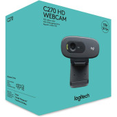 Logitech C270 HD 720p Mikrofonlu Web Kamerası - Siyah OUTLET - 2