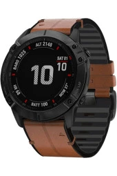 Fenix 3-3hr-3pro Için Quick Fit Özellikli Deri Kordon - 2