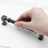 Yüzük Kulp 192 mm Krom Metal Mobilya Mutfak Çekmece Dolap Kapak Kulpları Dolabı Kulbu Kulpu 19.2 cm - 5