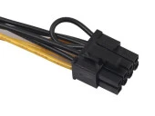 PrimeX PX-5062 Sata To 8 Pin Ekran Kartı Power Çevirici, 6+2 Pin 8Pin Ekran Kartı Kablo, Bakır 20Cm - 6