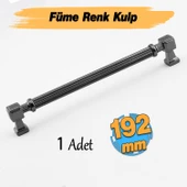 Yüzük Kulp 192 mm Krom Metal Mobilya Mutfak Çekmece Dolap Kapak Kulpları Dolabı Kulbu Kulpu 19.2 cm - 1
