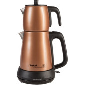 Tefal Tea Expert Çelik Demlikli Çay Makinesi - Karamel - 1